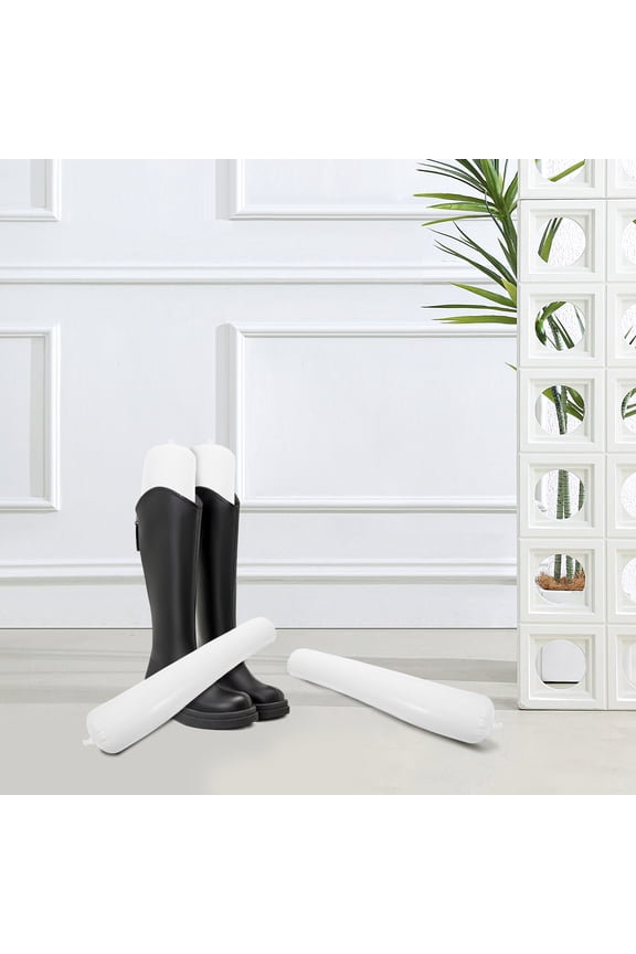 3 Pairs Inflatable Shoe Trees and Boot Stretchers for Adult Shoes, Travel-Friendly Footwear Support and Shaping