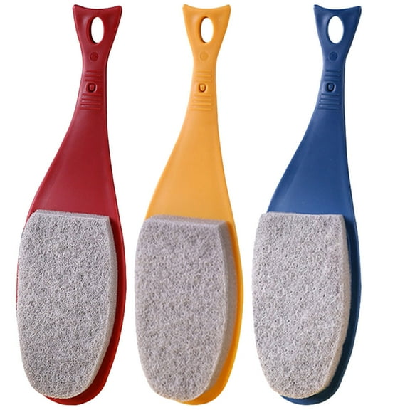 GOOHOCHY 3 Pcs Dual Sides Cleaning Cleaning Brush Baseboard Cleaner 25X7X4CM