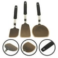 thumbnail image 1 of GOOHOCHY  3 Pcs Outdoor Grill Spatula Solid Turner Kitchen Silicone Tongue, 1 of 8