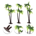 thumbnail image 1 of GOOHOCHY Coconut Palm Decor Plastic Moss Decoration for Hobbyists in Container Mini Garden 3Pcs, 1 of 8