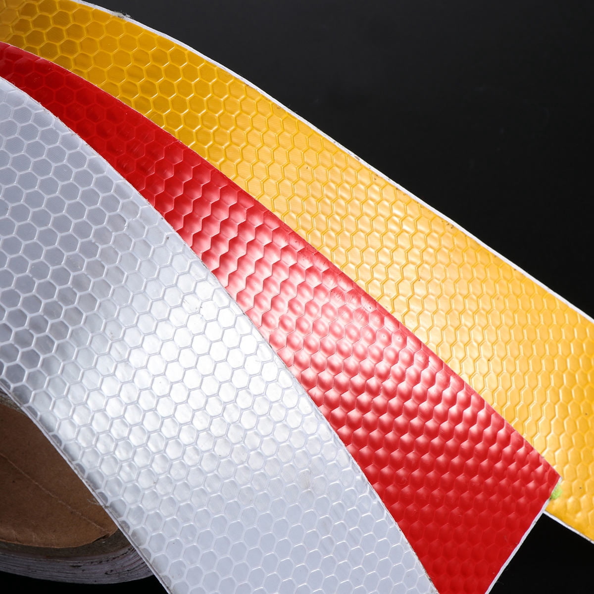 GOOHOCHY 3 Rolls 300 x 5 CM Self-Adhesive Reflective Tape Stickers ...