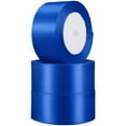 thumbnail image 1 of GOOHOCHY 3 Rolls Blue Polyester Ribbon for present Wrapping and Craft Projects, 1 of 8