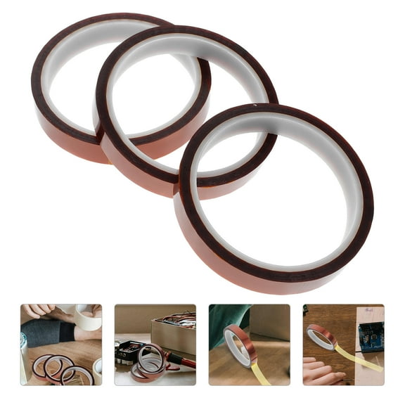 GOOHOCHY  3 Rolls Heat Tape Resistant Circuit Board Electronic Repair