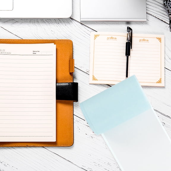 GOOHOCHY 3 Rolls Self-Adhesive Printable Blank Labels, Sticky Package Labels for Office, Shipping, and Organization