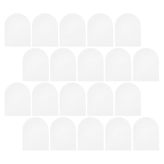 GOOHOCHY  30 Pcs Oral Health Protection Protective Tongue Cover Transparent