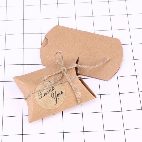 GOOHOCHY  300 Pcs Party Favor Boxes Wedding Gift Candy Pillow Accessories Baby