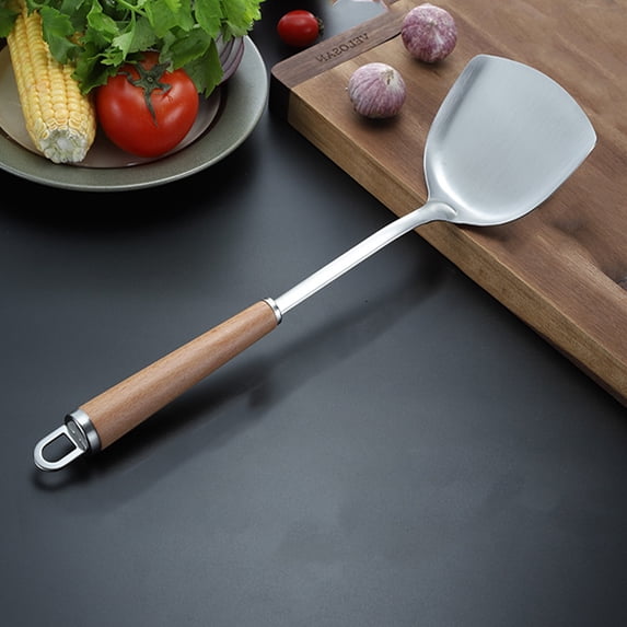 GOOHOCHY 304 Stainless Spatula Wok Silverware Suitable for Any Occasion Utensils