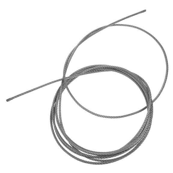 GOOHOCHY Clothing Line Outdoor Silver 1Set 5Meters