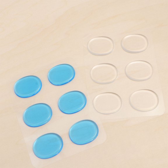 GOOHOCHY 30Pcs Silicone Oval Drum Dampeners for Noise Reduction and Tone Control Practice Performance Recording
