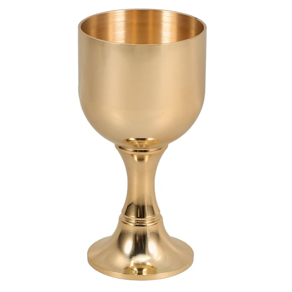 GOOHOCHY Copper Cup Drinking Goblet Retro Suitable for Tea Bars 1Set