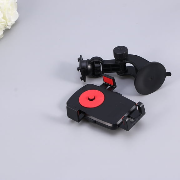 GETAJGHSD Multifunctional Mobile Phone Bracket Car Mount Phone Holder Red 1Pack