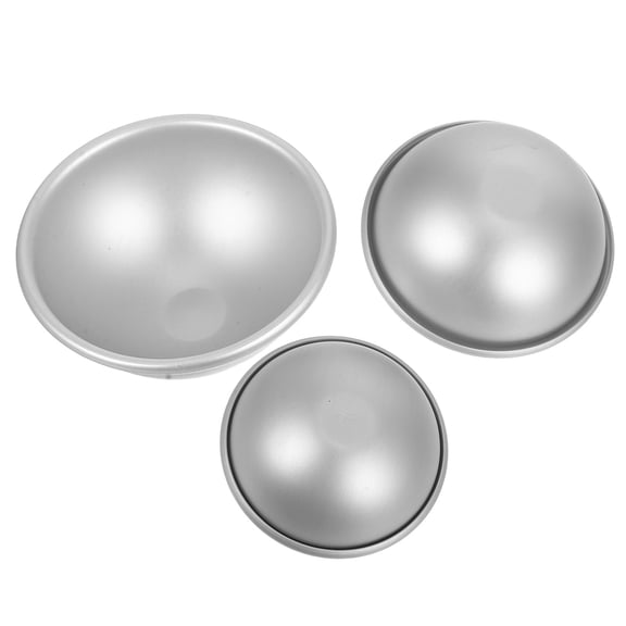 GOOHOCHY 3PCS Silicone Pudding Molds Steaming And Baking For Mini Cakes Biscuits And Desserts Home Baking