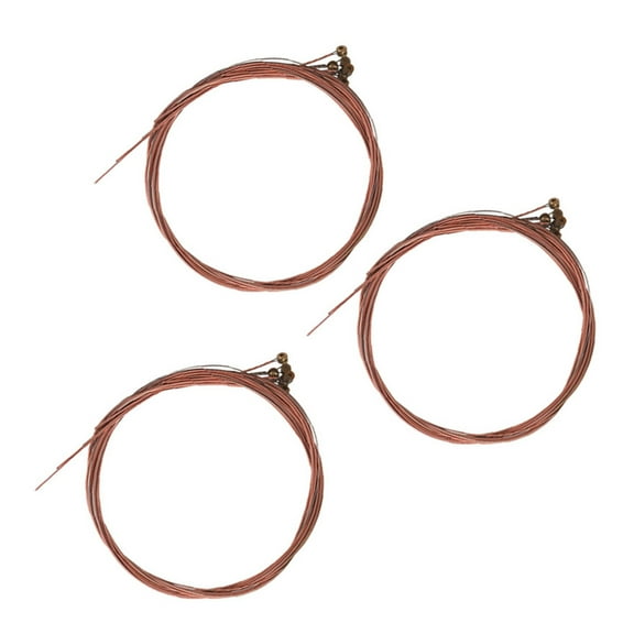 GOOHOCHY 3Pack Guitar Strings Set for Acoustic Guitars and Musical Instruments