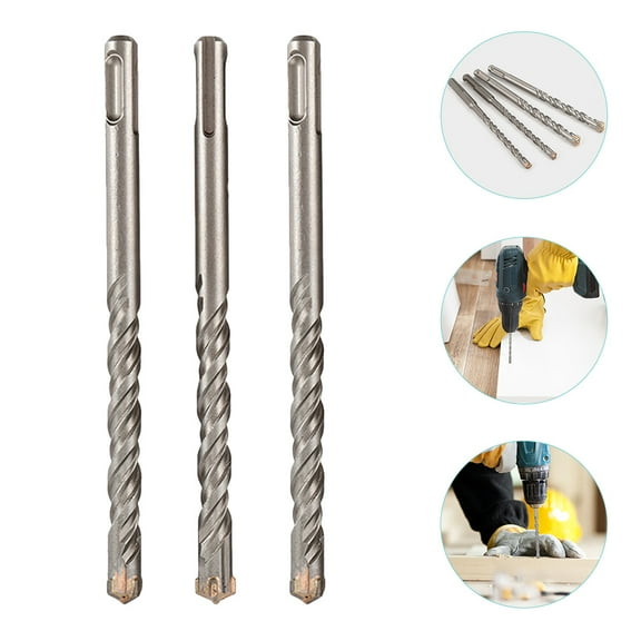 HONMEET 3Pcs Ceramic Tile Drill Bits Set, 40 Steel , for Hard , Glass, Porcelain, and Wall Tiles