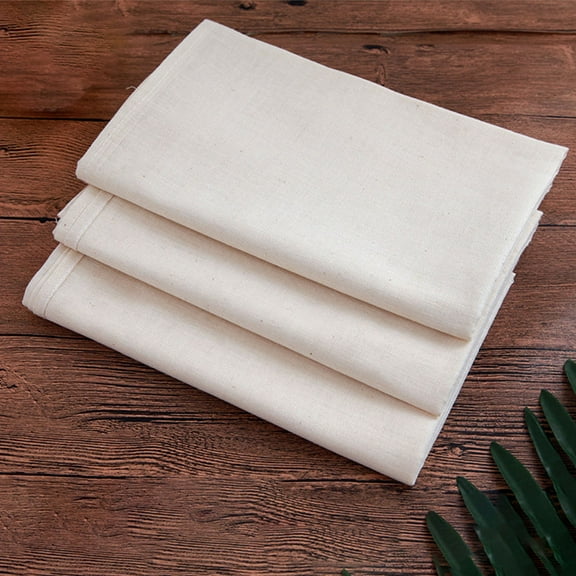GOOHOCHY 3Pcs White Cotton Cheesecloth for Cold Brew 11.8x7.9in