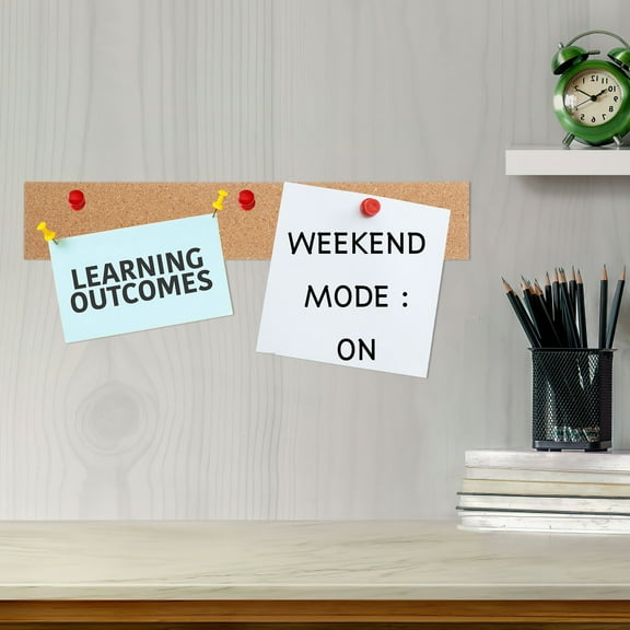 HINTRMENT Corkboard Roll Wall Decorations 3Pcs 11.8In X 2In