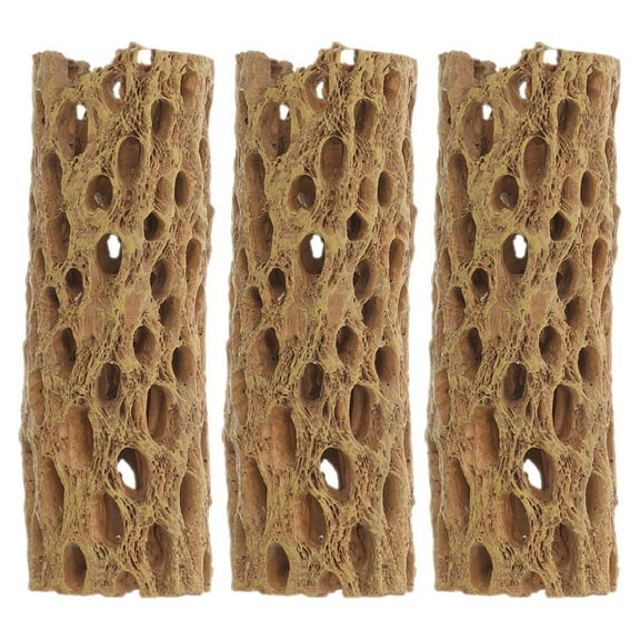 GOOHOCHY 3pcs Aquarium Fish Breeding Shrimp Cave Net Aquarium Shelter Sand Air Stones For Fish Tank Decoration For Betta Marine Freshwater