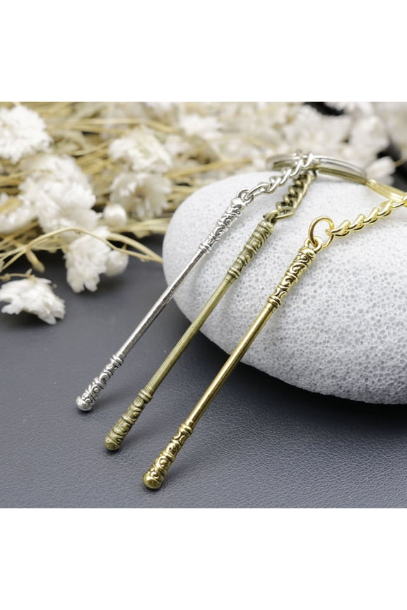 3pcs Car Key Chain Bang Keychains Silver Backpack Accessory For Adults Kids Party