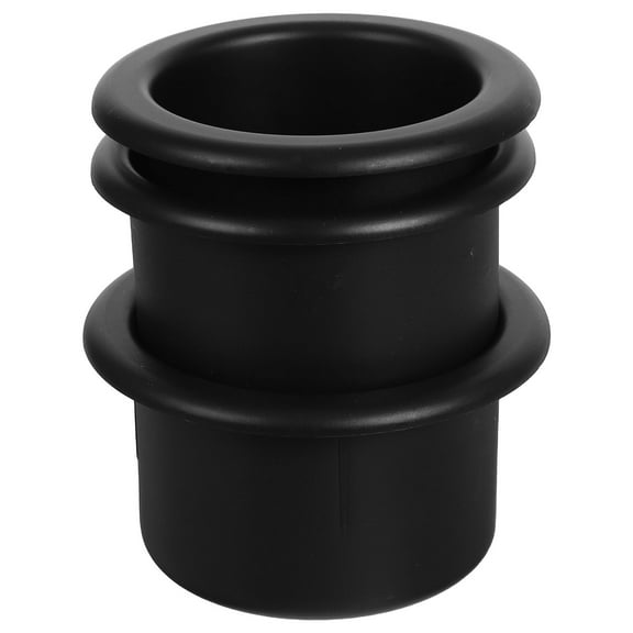 FUEENIRVA Rv Cup Holder Plastic 3Set Black For Rv Truck Boat Beverage Holding Minimalist Design