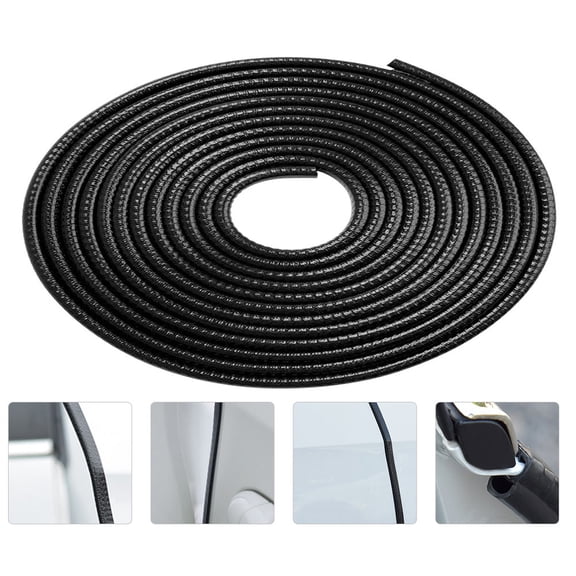 GOOHOCHY  4 Meters Pu Car Door Strip Sealing Weatherstripping for Doors