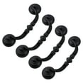 thumbnail image 1 of GOOHOCHY  4 Pcs Antique Handle Vintage French Drawer Pulls Decor Cabinet Knobs Black, 1 of 8