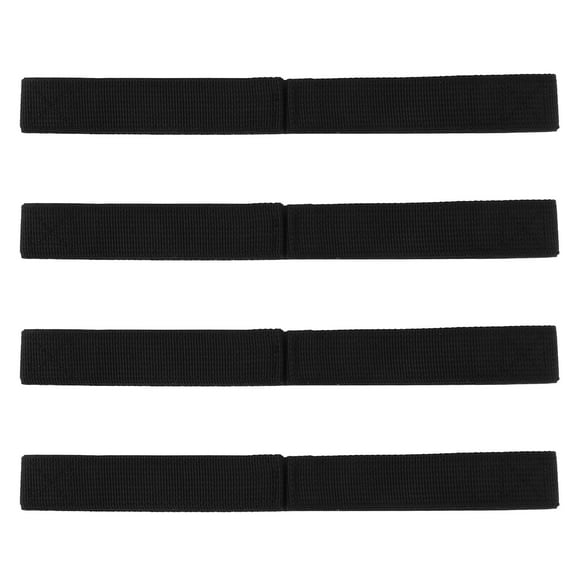 GOOHOCHY  4 Pcs Attachment for Hoverboard Truck Tie down Straps Black