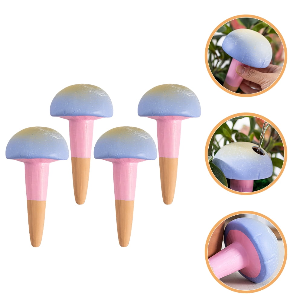 Mobutofu Flower Watering Device Automatic Watering Outdoor Use 4Pcs