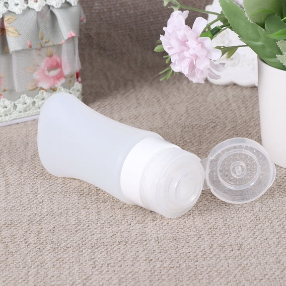 GOOHOCHY  4 Pcs Bottled Silicone Empty Makeup Container Cosmetic Storage Travel