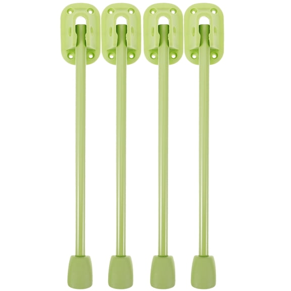 GOOHOCHY Table Folding Legs Light Green Plastic 4pcs