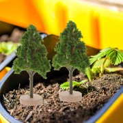 GOOHOCHY 4 Pcs Realistic Model Trees for Kids Projects, Simulated Street Trees, Educational Fake Tree Set for Children