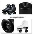 thumbnail image 1 of FUTUREORYY Roller Shoe Parts Pu Black 4Pcs Wear Resistant Double Row, 1 of 8