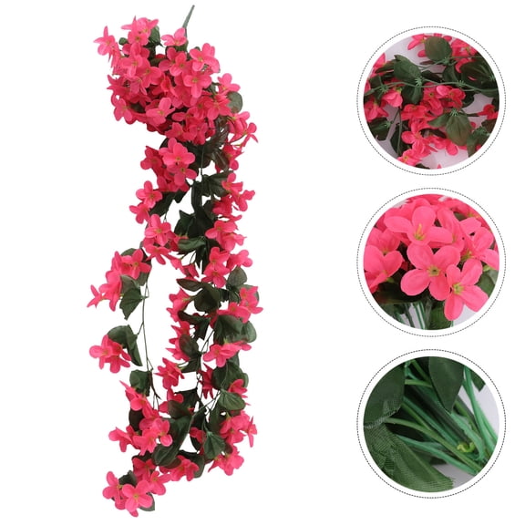 Mobutofu Artificial Lavender Flower Vine for Elegant Table Setting and Wedding Decor