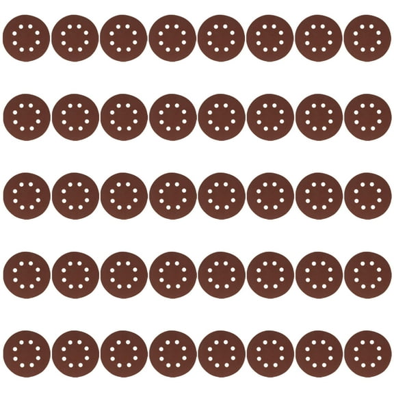 GOOHOCHY  40 Pcs Orbital Sander for Garage Floor Sandpaper Set Random