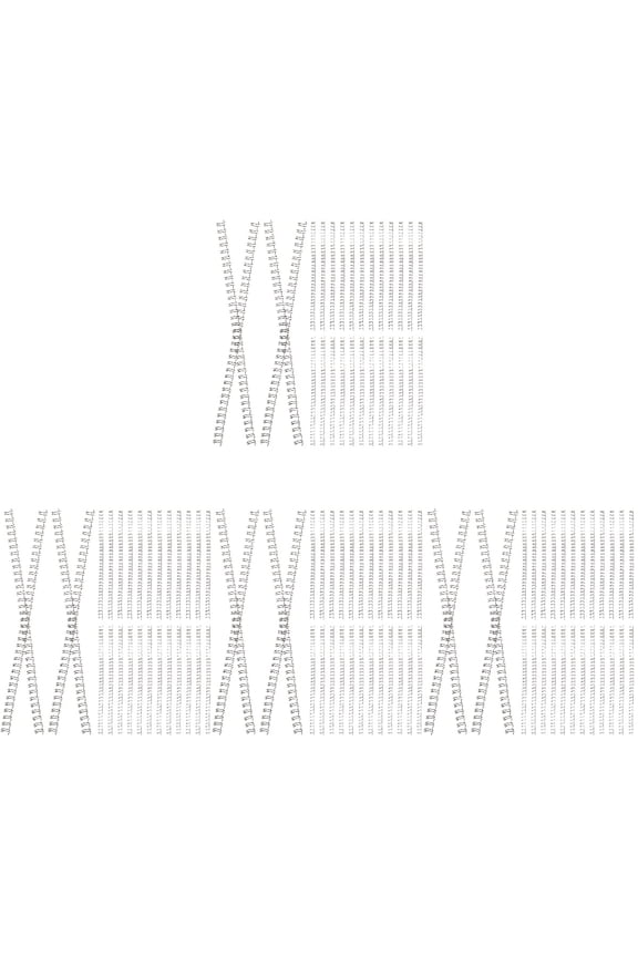 400 Pcs Loose Leaf Binder Rings Notebook Spiral Binding Coils Double Loop Wire Binding Rings