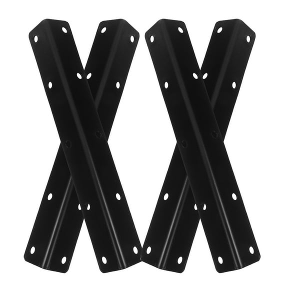 GOOHOCHY 4Pcs Metal  L-Shape Corner Brace Bracket Right Angle Bracket 90 Degree Corner Connector Brackets