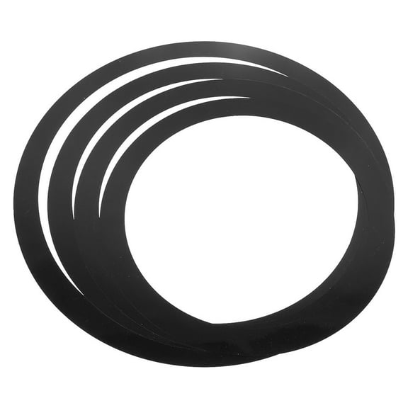 GOOHOCHY 4Pcs Polyacid Film Drum Set Dampeners for Muffling Home Use