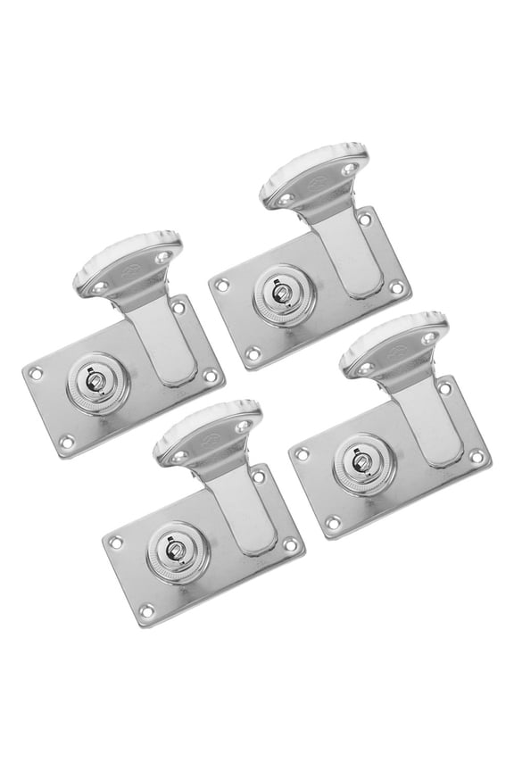 4Pcs Retro Iron Hasps For Small Suitcase Lock Hasp Catch Latch For Jewelry Box And Wooden Case Toolbox Latch For Small Suitcase Lock