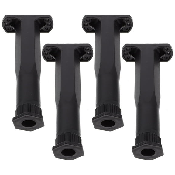 GOOHOCHY Bed Frame Legs Replacement Black 4Pcs