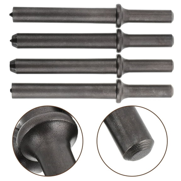 GOOHOCHY 4pcs Pneumatic Chisel Hammer Air Hammer Bit Smoothing Pneumatic Chisel Hammer Pneumatic Hammer Drill Bit Air Hammer Chisel for Riveting and Drilling