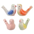 thumbnail image 1 of GOOHOCHY 4pcs Water Bird Whistle Ceramic Toys Musical Instrument With Hanging Rope For Kids Birthday Parties Easter Party Favor, 1 of 7