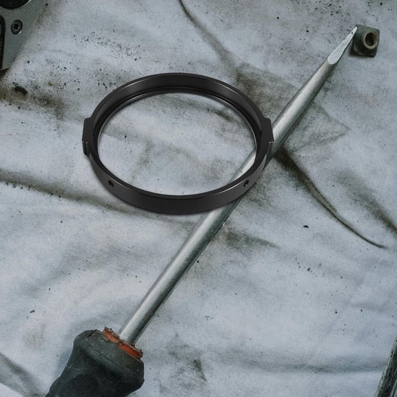 GOOHOCHY 5.75 Inch Round Headlight Bezel Ring Sturdy Bracket for Motorcycle 5.75In Headlight Stable Mounting Ring Headlamp Bracket