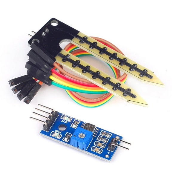 GOOHOCHY 5 PCS Soil Hygrometer Humidity Detection Modules Moisture Testing Sensor Set for Automatic Watering System