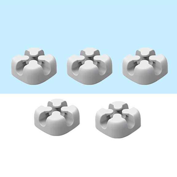 GOOHOCHY  5 Pcs Cable Manager Mouse Cord Protector Desktop Organizer