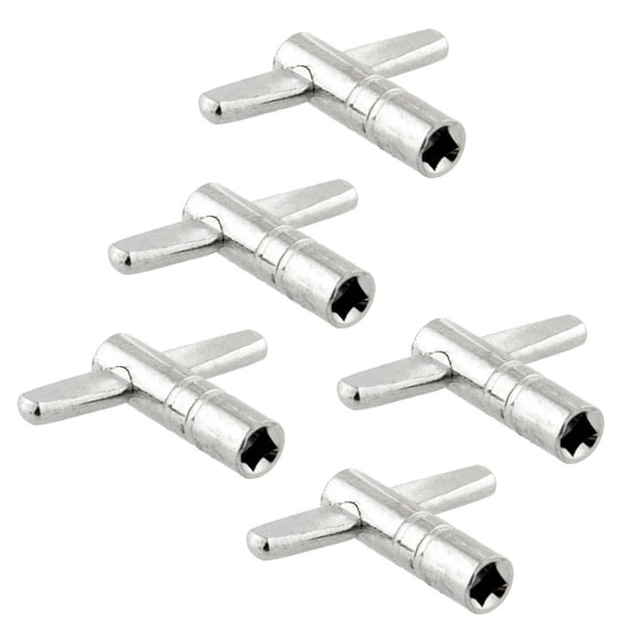 GOOHOCHY 5-Piece Metal Drum Key Set for Drummers, Standard Percussion Tool Kit for Drum Tuning and Maintenance