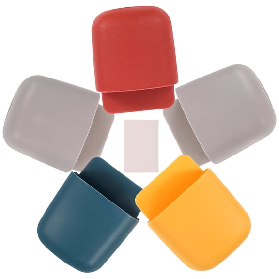 GOOHOCHY 5 Pcs Mobile Phone Charging Storage Box Hider Organizer Functional