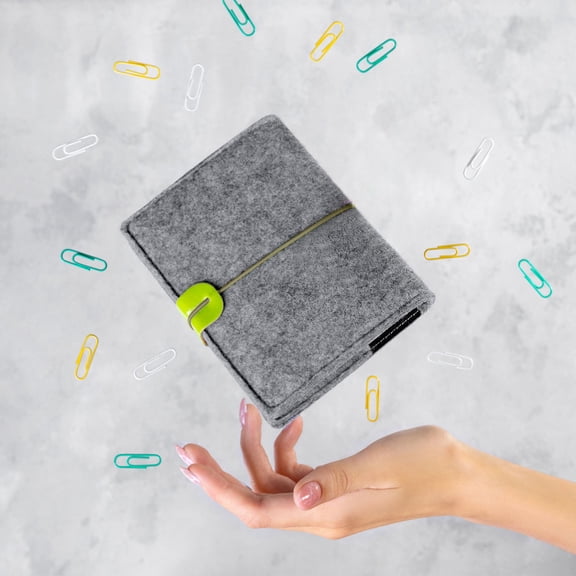 GOOHOCHY  5 Pcs Nylon Rope Tie Notebook Elastic Band Spring Strap Travel