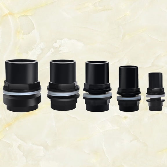FUTUREORYY 5pcs Water Tank Fittings PVC for Secure Aquarium Setup
