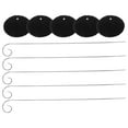 thumbnail image 1 of FUEENIRVA 5Pcs Stone and Stainless Steel Plant Labels for Garden and Indoor Outdoor Use, 1 of 8