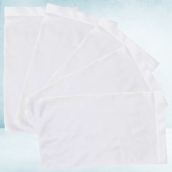 GOOHOCHY  5 Pcs Pool Skimmer for Cleaning Accessories Must Filter White