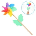 thumbnail image 1 of GOOHOCHY 5 Pieces Small Windmill for Decor Practical and ABS Wood Garden Party Favors Assorted Color, 1 of 8